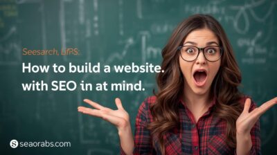 كيفية بناء موقع الكتروني مع مراعاة تحسين محركات البحث seo
