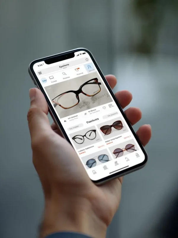 متجر الكتروني للنظارات