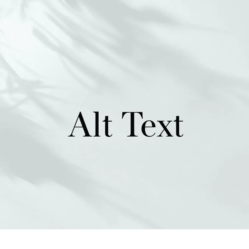 كتابة ALT Text